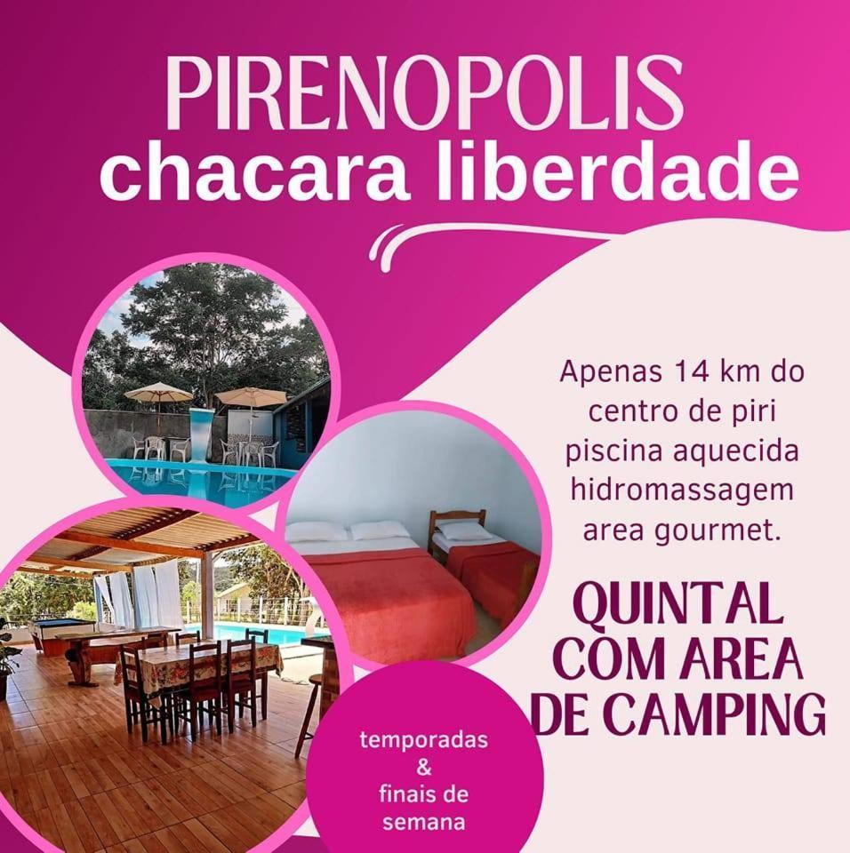 Вилла Chacara Liberdade Пиренополис Экстерьер фото